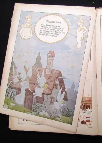 Holst, Adolf illustr. Kutzer, Ernst Das goldene Tor. Ein neues Kinderbuch 1913