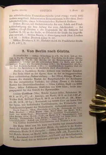 Baedeker, Karl Schlesien. Riesengebirge - Grafschaft Glatz Auflage mit 28 Karten