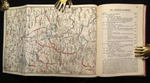 Baedeker, Karl Schlesien. Riesengebirge - Grafschaft Glatz Auflage mit 28 Karten