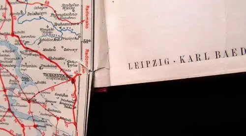 Baedeker, Karl Schlesien. Riesengebirge - Grafschaft Glatz Auflage mit 28 Karten