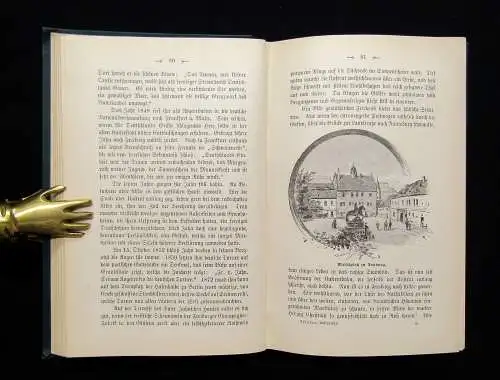 Trinius Durch`s Unstrutthal Eine Wanderung von Naumburg an der Saale 1892 Roman