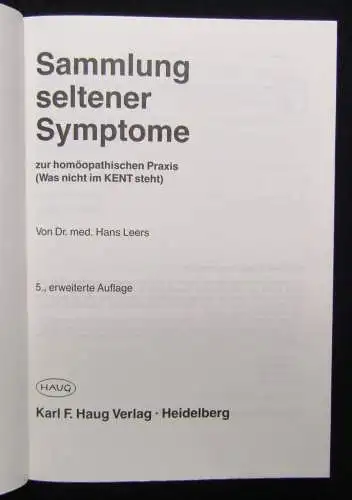 Nash,Imhäuser,Leers 3 Bde. Homöopathie in der Kinderheilkunde u.a. 1973,1959,70