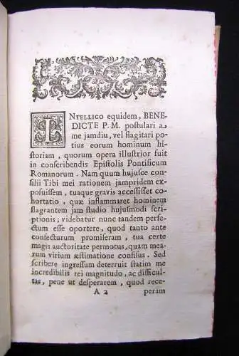 Bonamici, Philipp De Claris Pontificarum Epistolarum Scriptoribus ad Benedictum