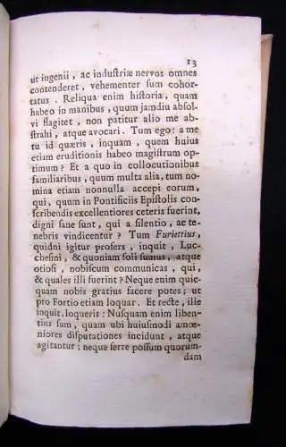 Bonamici, Philipp De Claris Pontificarum Epistolarum Scriptoribus ad Benedictum