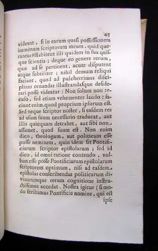 Bonamici, Philipp De Claris Pontificarum Epistolarum Scriptoribus ad Benedictum