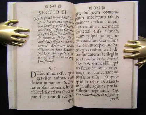 Masius, Hector Gottfried Discursus theologicus de Profanatione hostiae consecrat