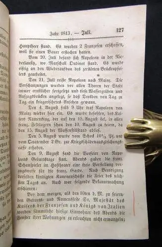 Tagebuch eines Dresdner Bürgers; oder Niederschreibung der Ereignisse eines jede