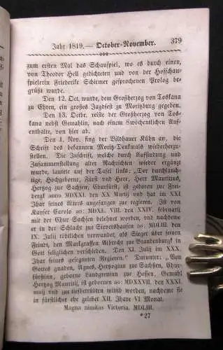 Tagebuch eines Dresdner Bürgers; oder Niederschreibung der Ereignisse eines jede