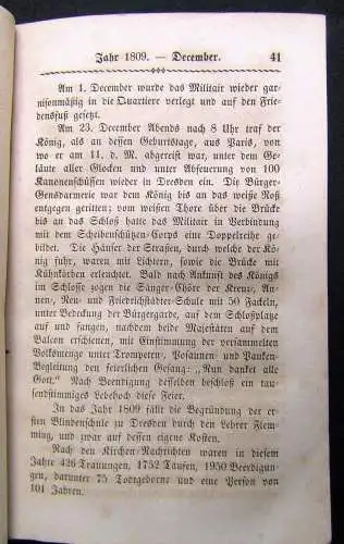 Tagebuch eines Dresdner Bürgers; oder Niederschreibung der Ereignisse eines jede