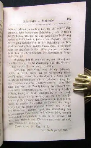 Tagebuch eines Dresdner Bürgers; oder Niederschreibung der Ereignisse eines jede