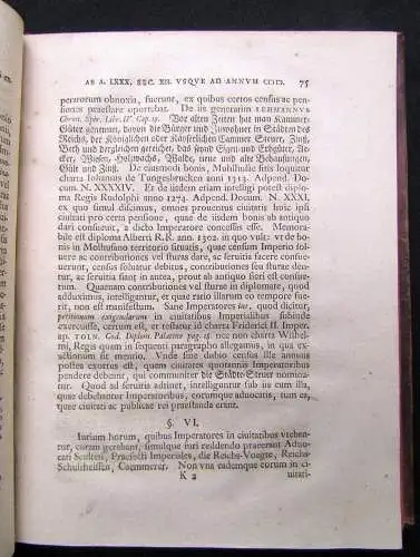 Grasshof Commentatio de originibus atque antiquitatibus S. R. I. liberae