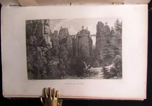Johann Sporschil Wanderungen durch die Sächsische Schweiz. I. Sektion 1837