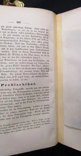 Johann Sporschil Wanderungen durch die Sächsische Schweiz. I. Sektion 1837