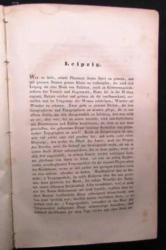 Johann Sporschil Wanderungen durch die Sächsische Schweiz. I. Sektion 1837