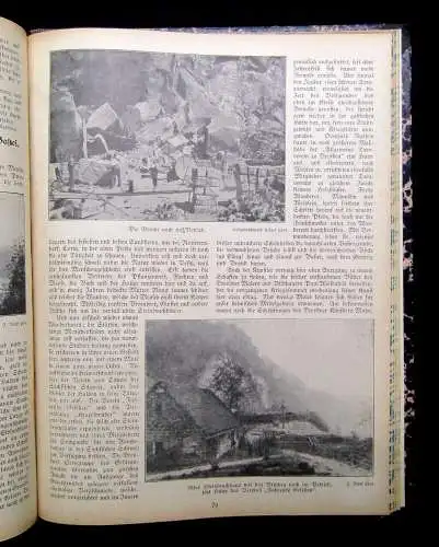 Wallenstein Über Berg und Tal Monatsschrift d. Gebirgsvereins 40.Jhg. 1917