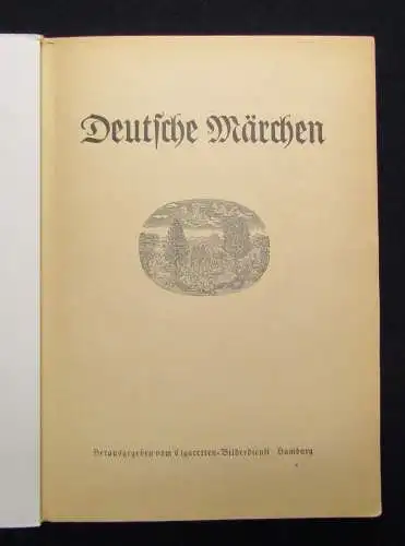 Sammelbilderalbum Deutsche Märchen komplett 1939 Cigaretten Bilderdienst-Hamburg