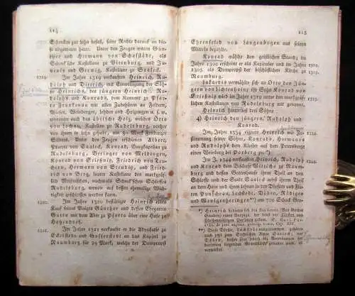 Eisenach Das Sulzaer Thal, oder historische Darstellung von Stadtsulz 1821