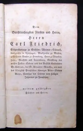 Eisenach Das Sulzaer Thal, oder historische Darstellung von Stadtsulz 1821