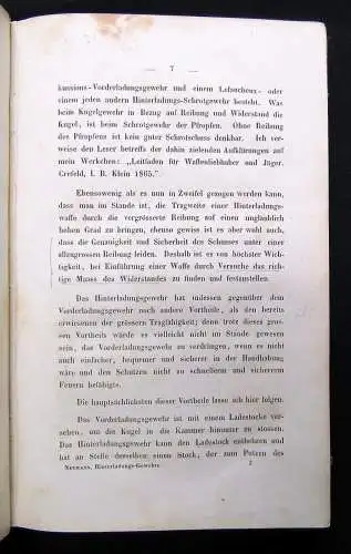 Neumann Das Wesen der Hinterladungs-Gewehre. Übersichtliche und allgemein 1867