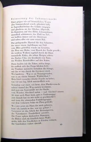 Herrmann-Neisse, Max Exil-Literatur - Letzte Gedichte 1941 Belletristik