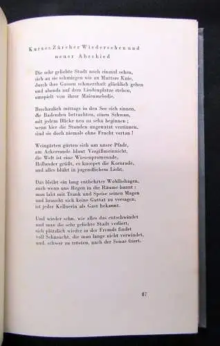 Herrmann-Neisse, Max Exil-Literatur - Letzte Gedichte 1941 Belletristik