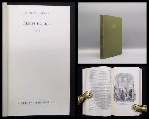 Dickens Charles Klein Dorrit 1961 Roman Gesamtausgaben Literatur