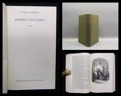 Dickens Charles Dombey und Sohn 1959 Roman Gesamtausgaben Literatur