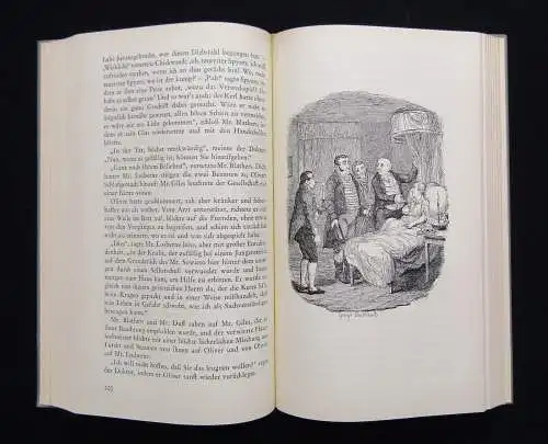 Dickens Charles Oliver Twist 1957 Roman Gesamtausgaben Literatur