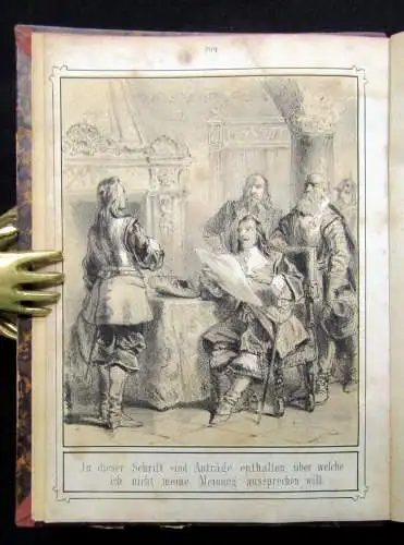 Scott; Stein Die Puritaner für die reifere Jugend 1866 Literatur Lyrik
