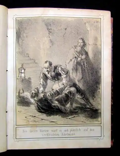 Scott; Stein Die Puritaner für die reifere Jugend 1866 Literatur Lyrik