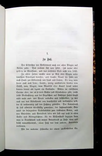 Riehl Wanderbuch Die Naturgeschichte des Volkes 1869 Geschichte 4.Bd apart