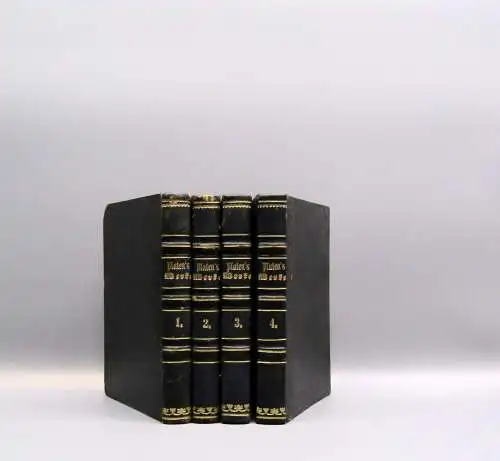 Platen Gesammelte Werke des Grafen August von Platen 1853 1-4 (von 5) Literatur