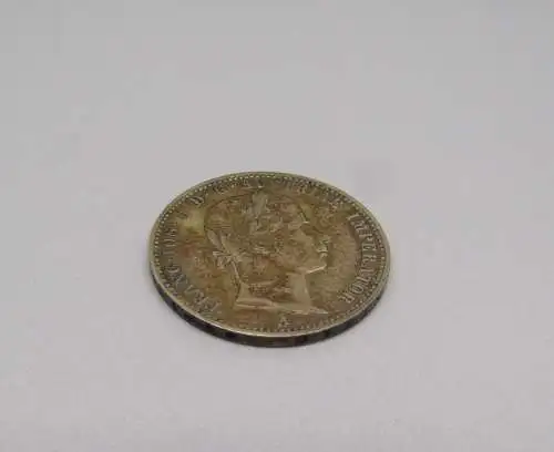 1/4 Gulden/ Florin Österreich Ungarn 1858 Prägestätte A 5,5 Gramm vorzüglich
