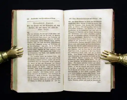 Rosegarten Oliver Goldsmith`s Geschichte der Römer 1805 1. Bd. apart Erzählungen
