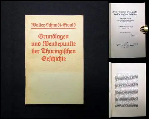 Ewald Grundlagen und Wendepunkte der Thüringischen Geschichte 1934 1 Stammtafel