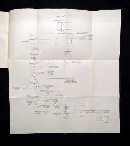 Ewald Grundlagen und Wendepunkte der Thüringischen Geschichte 1934 1 Stammtafel