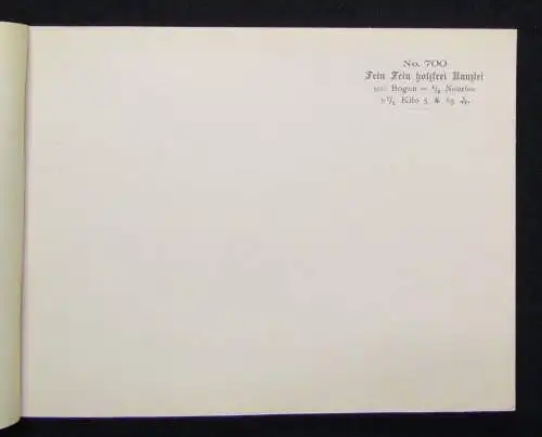 Muster von Schreib- und Umschlag-Papieren von Friedrich Pustet in Regensburg o.J