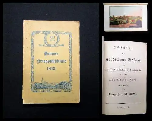 Möring Schicksal des Städtchens Dohna oder chronologische Darstellung 1913