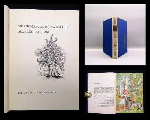 Die Kinder- und Hausmärchen der Brüder Grimm 1952 Erzählungen Kinderliteratur