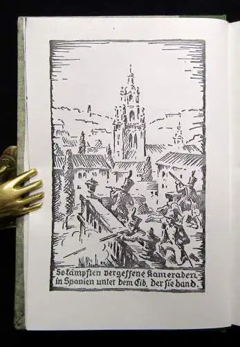 Henniger Heimat unterm Joch Eine thüringische Soldatenchronik  Fotokopie 1935