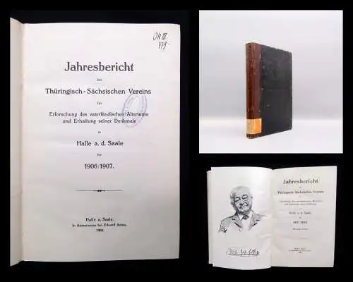 Jahresbericht des Thüringisch-Sächsischen Vereins für Erforschung und Erhaltung