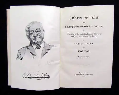 Jahresbericht des Thüringisch-Sächsischen Vereins für Erforschung und Erhaltung
