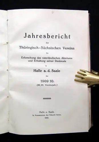 Jahresbericht des Thüringisch-Sächsischen Vereins für Erforschung und Erhaltung