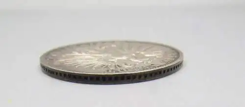 1 Gulden Deutschland Frankfurt Silber schöne Patina 1861 9,45 fein 900er Silber