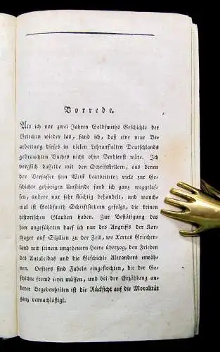 Goldsmith Geschichte der Griechen 1827 2 Bände in 1 Gesellschaft Geschichte