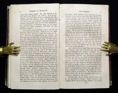 Goldsmith Geschichte der Griechen 1827 2 Bände in 1 Gesellschaft Geschichte