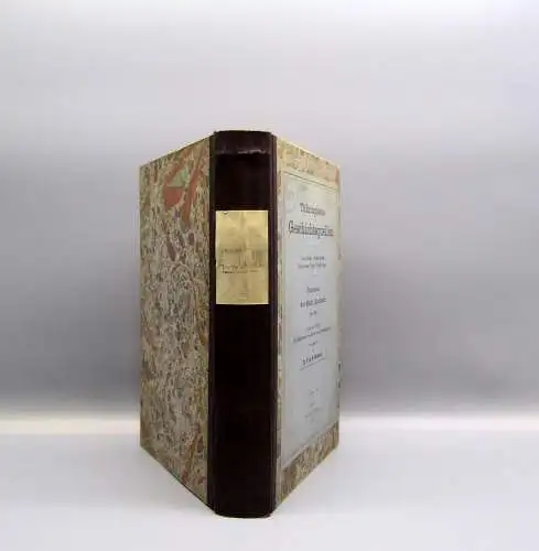 Burkhardt Thüringische Geschichtsquellen Urkundenbuch 1883 Geschichte Selten