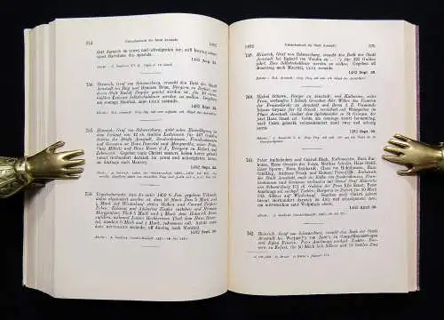 Burkhardt Thüringische Geschichtsquellen Urkundenbuch 1883 Geschichte Selten