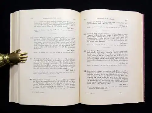 Burkhardt Thüringische Geschichtsquellen Urkundenbuch 1883 Geschichte Selten