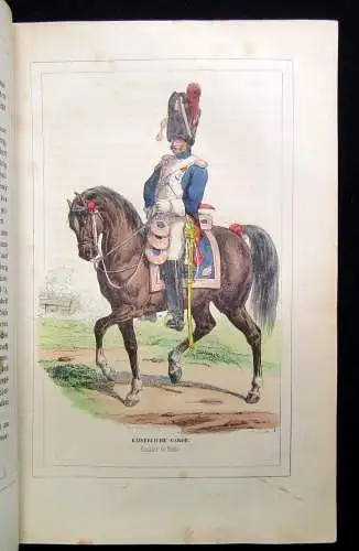 Bellange Die Soldaten der franz. Republik und des Kaiserreich 1843 Geschichte